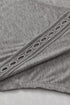 Crochet Lace Detail Oversized Tee
